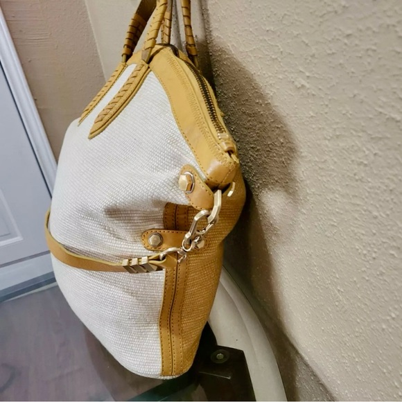 ORyany Handbag Mustard Yellow & Whipstitch - Picture 3 of 8